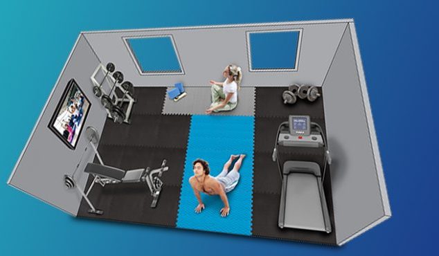 Home Gym Flooring Ideas